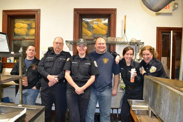 Pancake breakfast kitchen crew
